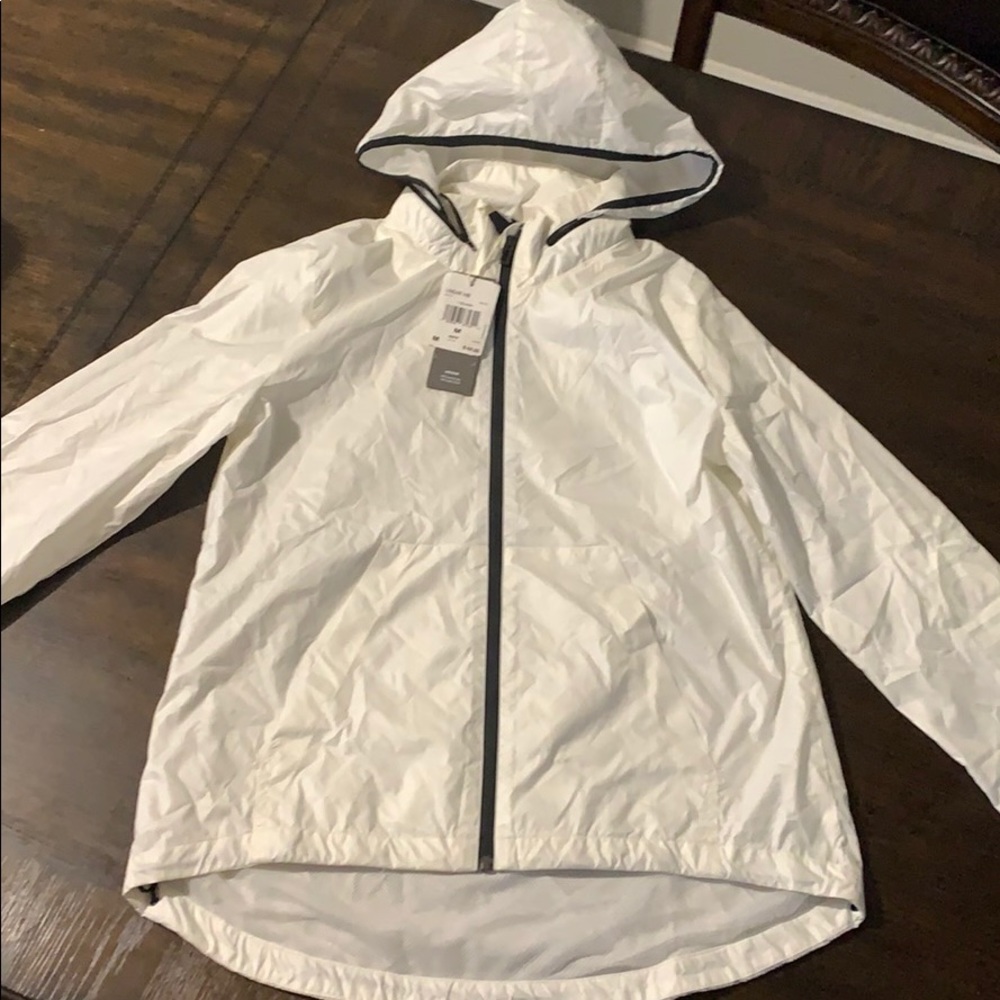 White windbreaker from adidas !!